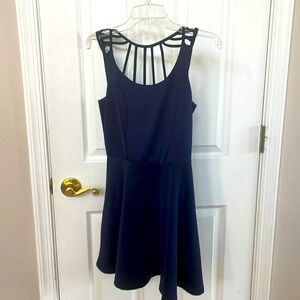 Charolotte Russe navy blue dress size medium